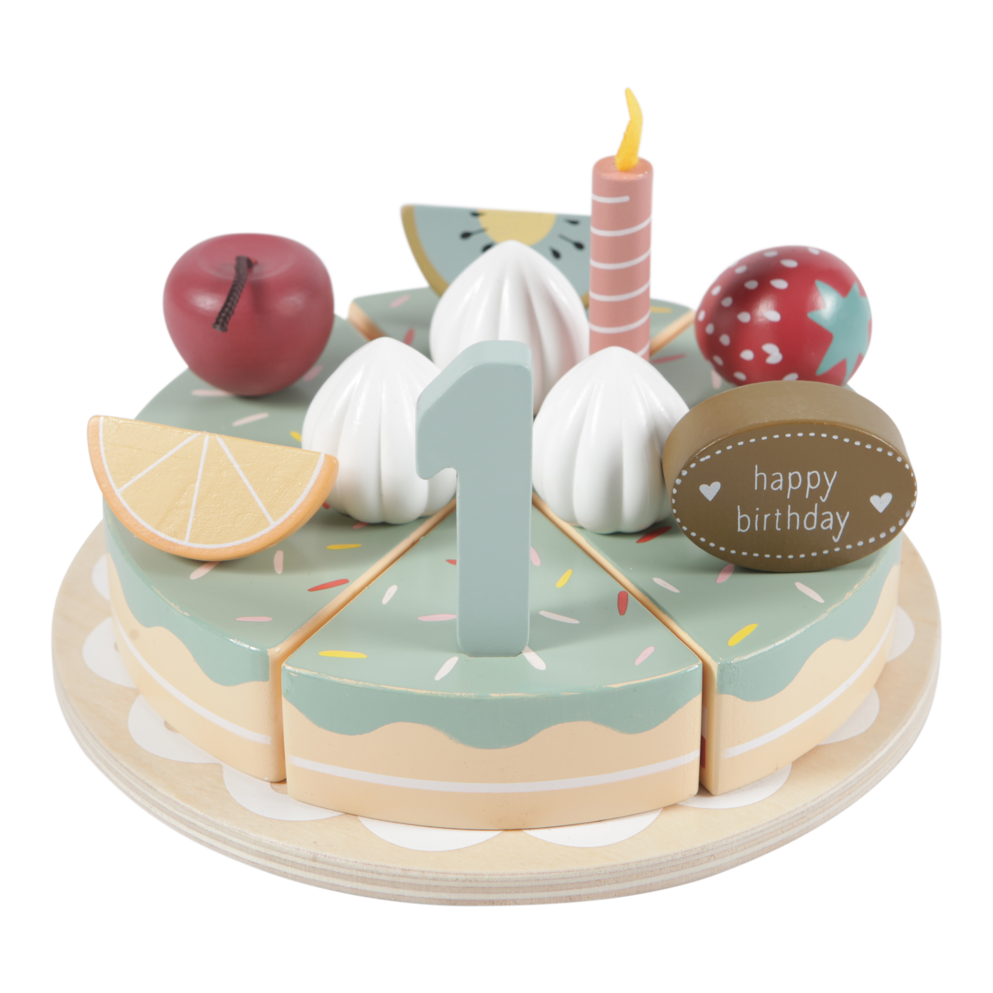 Little Dutch Wooden Birthday Cake XL
