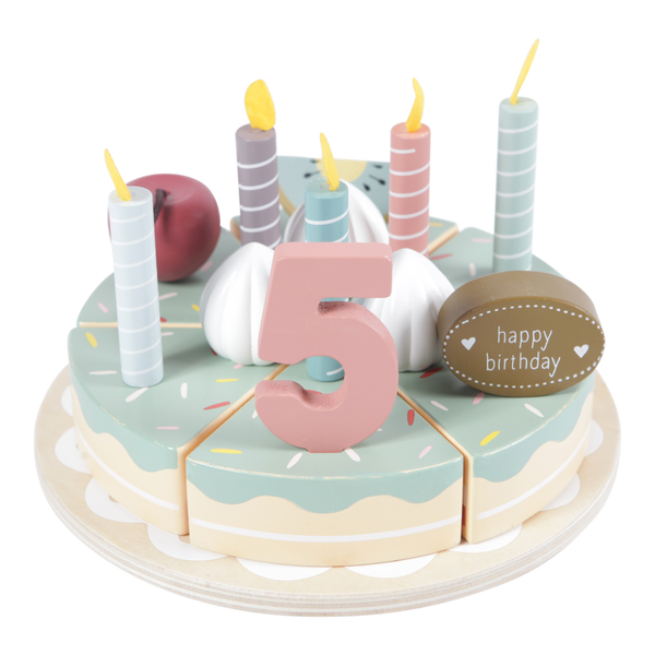 Little Dutch Wooden Birthday Cake XL