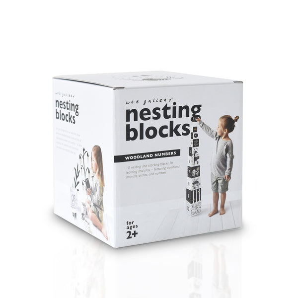 Nestling Blocks-Woodland Numbers